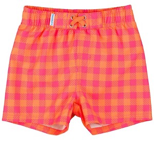 RuggedButts Baby Boys UPF50+ Swim Trunks - 1 of 4