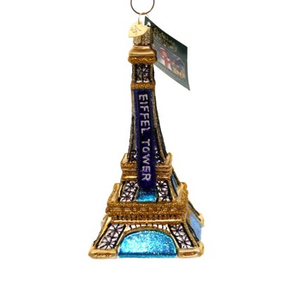 Old World Christmas 5.0 Inch Eiffel Tower Ornament France Paris Tree Ornaments