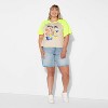 Pride Adult Cropped Boxy 'That's How We Roll' T-Shirt - Oatmeal - 3 of 3