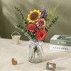 ROBOTIME Flower Bouquet 3D Wooden Puzzle DIY Model Building Kits Toys, Multicolored, 10.2"*5.1"*17.3" - 4 of 4
