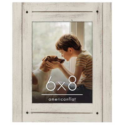 Americanflat Rustic Picture Frame - Unique Farmhouse Look