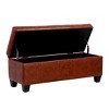 WestinTrends 42" Storage Ottoman Bench for Living Room Bedroom - 4 of 4