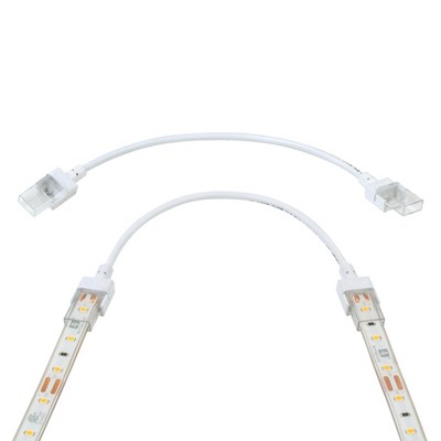 Armacost Lighting 2 Pin IP67 Outdoor LED Strip Light Tape to Tape Connectors 2pk Light Accessory