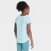 Girls' Karma's World Short Sleeve Graphic T-Shirt - Aqua Blue - 3 of 3