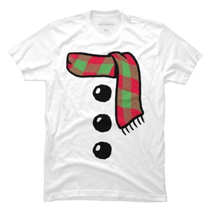 Men's Design By Humans Snowman Costume Kids Shirt Christmas Gift Santa Claus TShirt 2 By vomaria T-Shirt - 1 of 4