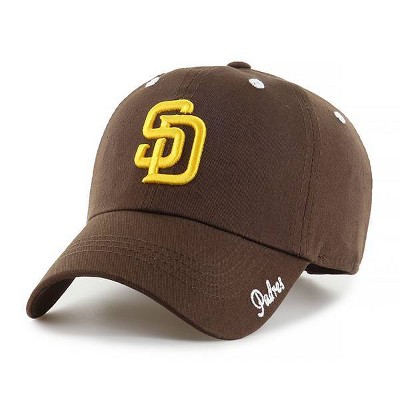 Women's '47 Brown San Diego Padres Team Miata Clean Up Adjustable Hat