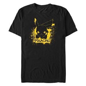 Men's Pokemon Pikachu Mural T-Shirt - 1 of 4