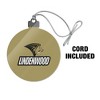 Lindenwood University Secondary Logo Acrylic Christmas Tree Holiday Ornament - 3 of 4