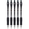 Pilot 5ct G2 Gel Pens Extra Fine Point 0.5mm Black Ink: Retractable Rubber Grip, Art & Stationery, Office Supplies - image 3 of 3