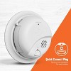 First Alert SMI100-AC, Hardwire Interconnect Smoke Alarm with Battery Backup, 3-Pack - 2 of 4