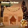 Etokfoks Kids Indoor Play Tent with Mat Tassel Garland Star Lights 1 Set Toddler Playhouse for Boys Girls Ages 3 Birthday Gift - 4 of 4