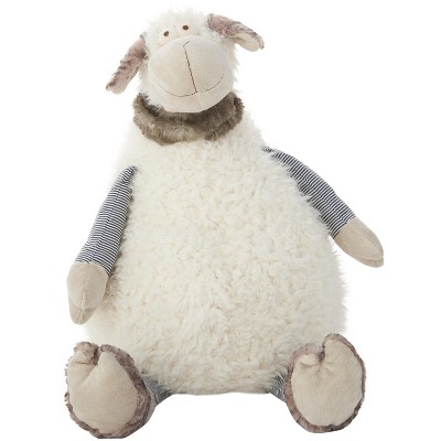 Mina Victory Plush Sheep Ivory 20" x 27" Stuffed Animal