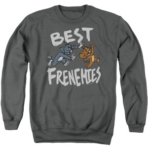 Tom And Jerry Movie Best Frenemies Adult Crewneck Sweatshirt - 1 of 4
