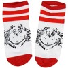 Thing 1 And Thing 2 Socks For Adult 3 Pack Ankle Socks - 4 of 4