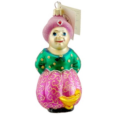 Christopher Radko Company 4.25 In Aladdin Ornament Genie Lamp Folk Tale Tree Ornaments