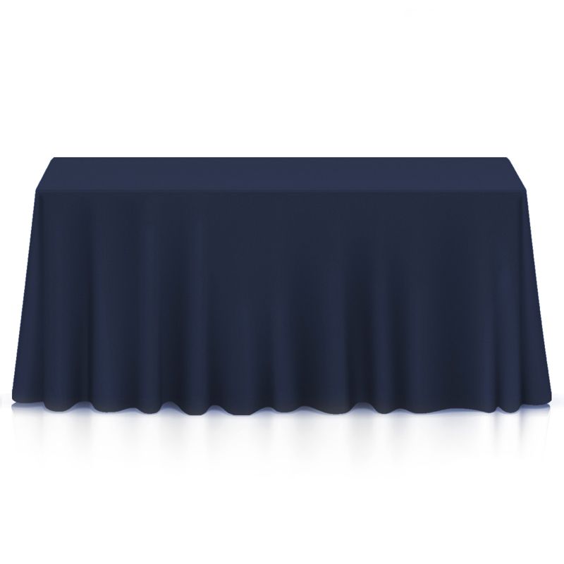 Lann's Linens Rectangular Polyester Fabric Tablecloth for Wedding, Banquet, Restaurant, 1 of 6