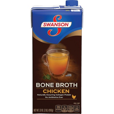 Swanson Gluten Free Chicken Bone Broth - 32 fl oz