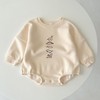 MyKids-Usa Baby Dinosaur Print Pattern Pullover Onesies In Autumn - 3 of 4