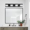 DAKAFUL LED Bathroom Vanity Light with Stepless Dimming, Acrylic Design Fixture Over Mirror, Wall Light for Bathroom/Mirror Area/Bedroom - 3 of 4