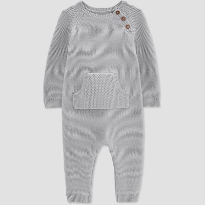 Carter's Just One You®️ Baby Boys' Sea Jumpsuit - Gray 3M