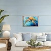 Stupell Industries Graceful Swimmer Tortoise Floating Frame Canvas Art - 3 of 4