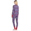 Ashford & Brooks Women's Printed Thermal Waffle Knit PJ Set - 3 of 4