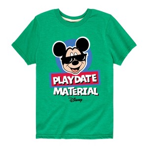 Boys' - Disney - Playdate Material Short Sleeve Graphic T-Shirt - 1 of 4