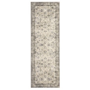 Machine Washable Area Rugs-  Non-Slip Distressed Print Carpet for Bedroom ,Dining Room ,Home Office - 1 of 2
