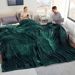 Bedsure GentleSoft Oversized King Big Blanket 120"x120" - Extra Large Soft Blankets for Bed, Sofa, Couch, Travel, Camping, Party, Giant Huge Throws - 1 of 4