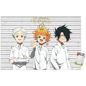 Trends International The Promised Neverland - Mug Shots Unframed Wall Poster Prints - 1 of 4