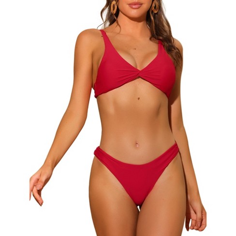 Red tie swimsuit online