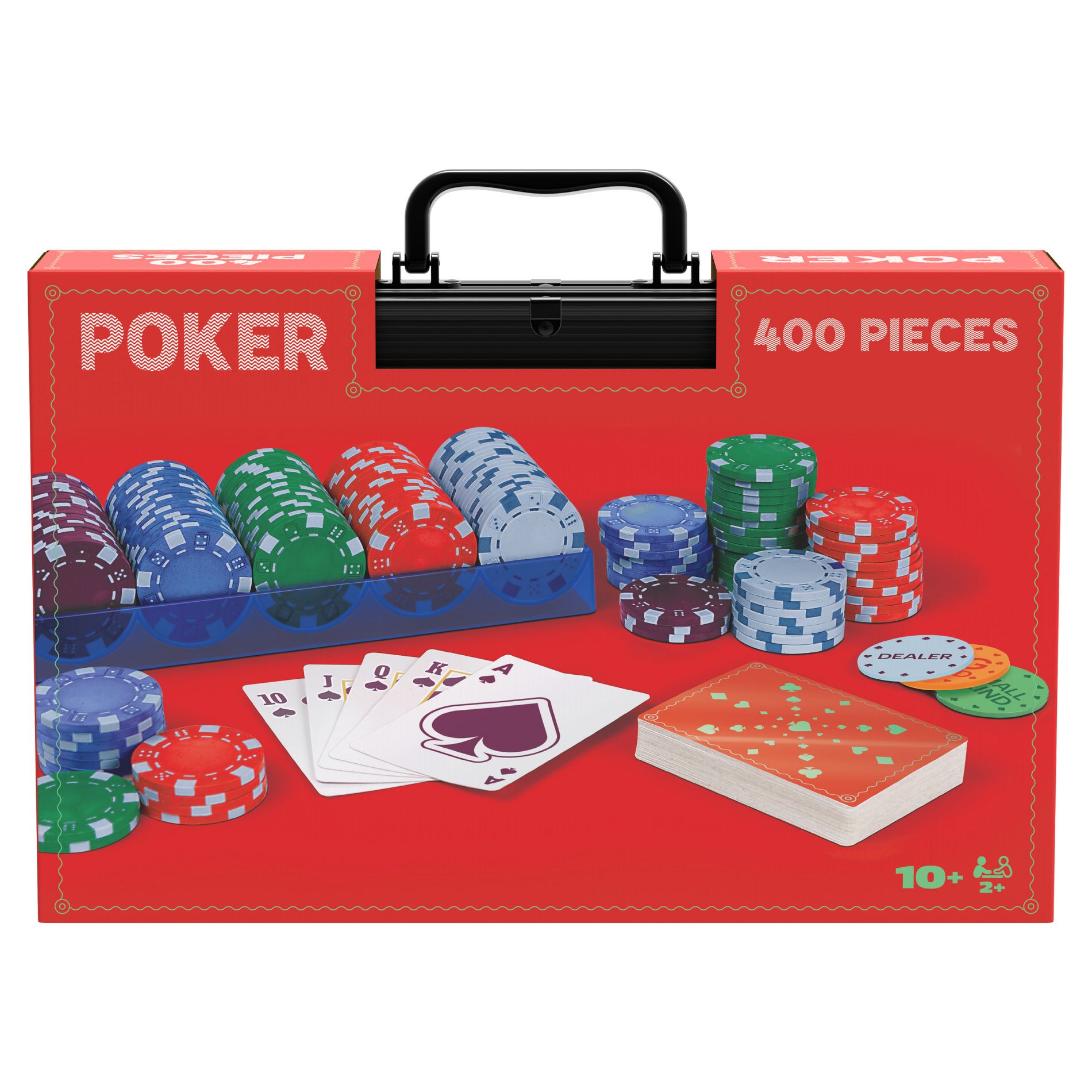 Spin Master Games 400-Piece Poker Set in an Aluminum Case