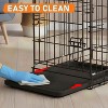 BestMassage 24/30/36/42/48 Inch Dog Crate Dog Cage Dog Kennel with Double Door Removable Tray & Handle Indoor Outdoor Pet Crate - 3 of 4