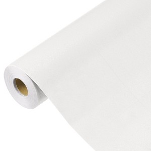 Unique Bargains Wallpaper, Peel and Stick Wallpaper Contact Paper Solid Color Vinyl Self-Adhesive Wall Paper Decorative Khaki Grey 590" x 23.6" - 1 of 4