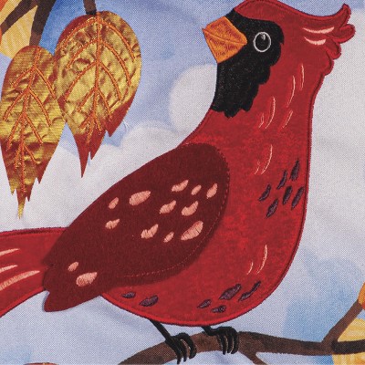Gartenflagge Mit Kardinalvogel – 30,5 X 45,7 Cm, Doppelseitig, Jute, Wetterfest