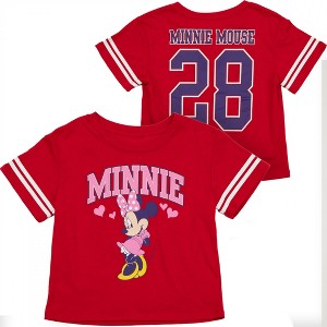 Kids Minnie Mouse Cute Sport Pose  T-Shirt - 1 of 4