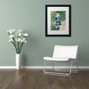 Trademark Fine Art -Pierre Renoir 'A Girl With a Watering Can' Matted Framed Art - 3 of 4