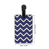 Unique Bargains Wave Pattern Luggage Tag 1 Pc - 2 of 4