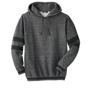 KingSize Men's Big & Tall Coaches Collection Colorblocked Pullover Hoodie - 1 of 4