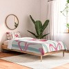 Deny Designs 2pc Twin/Twin XL Emanuela Carratoni Preppy Bows and Cherries Comforter and Sham Set - 2 of 4