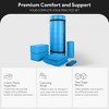 BalanceFrom Fitness 7-Piece Home Gym Yoga Set with 1-Inch Thick Yoga Mat, 2 Yoga Blocks, Mat Towel, Hand Towel, Stretch Strap & Knee Pad - 2 of 4