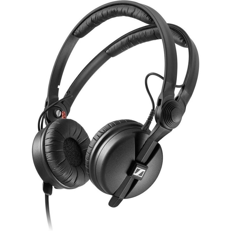 Sennheiser HD 25 Over th Ear Professional DJ Headphones - Black, 1 of 9