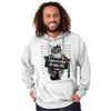 Cat Knocked Down the Christmas Tree Hoodie Sweatshirt Women Men Brisco Brands - 4 of 4