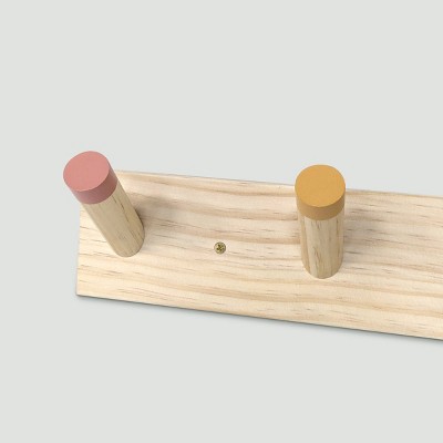 Painted Wood Hooks