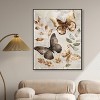 Art Remedy Butterfly Dance V Elegant Butterfly Wall Art Framed - 2 of 4