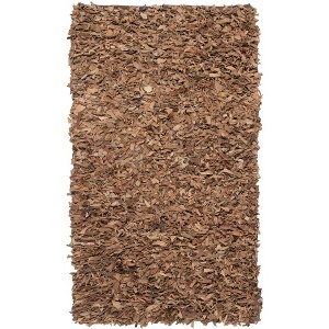 Leather Shag LSG511 Handwoven Rugs - Safavieh - 1 of 4