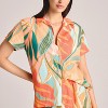 Vitamin A Women's Short Sleeve Cover Up Shirt - 3 of 4