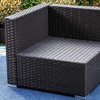 9pc Patio Furniture Set with Sofa, Table & Stools - Captiva Designs - 4 of 4