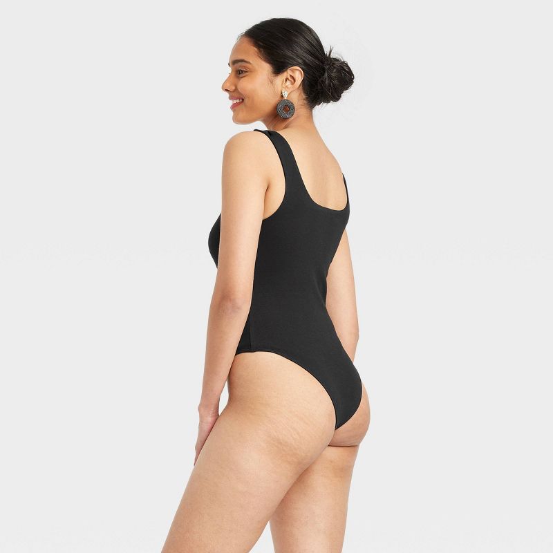 Women's Slim Fit Bodysuit - A New Day™, 3 of 5