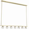 Crystorama Lighting Aragon 7 - Light Chandelier in  Soft Brass - 3 of 4